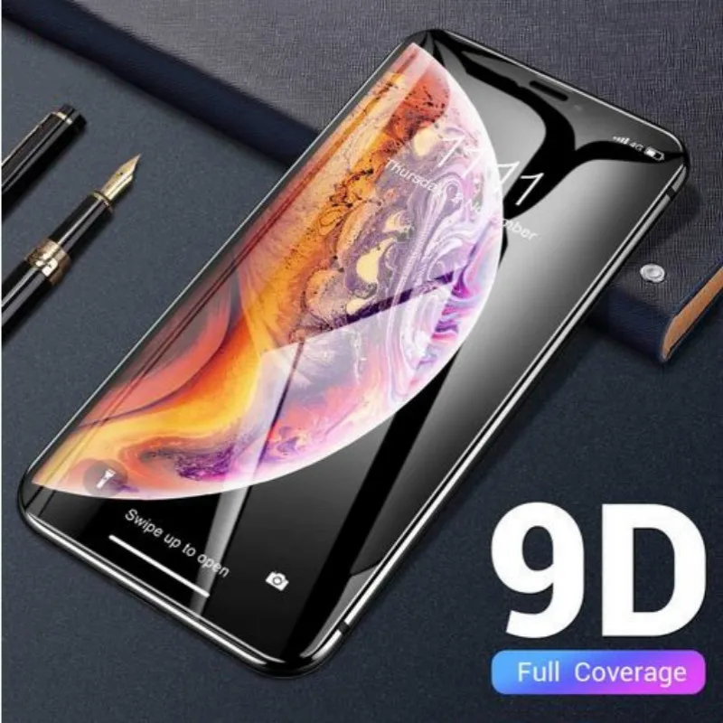9D Full Cover Tempered Glass For IPhone X 10 XS Max XR 9H Screen Protector Protective Glass For IPhone 7 8 6 6S Plus Glass Case
9D Full Cover Tempered Glass For IPhone X 10 XS Max XR 9H Screen Protector Protective Glass For IPhone 7 8 6 6S Plus Glass Case