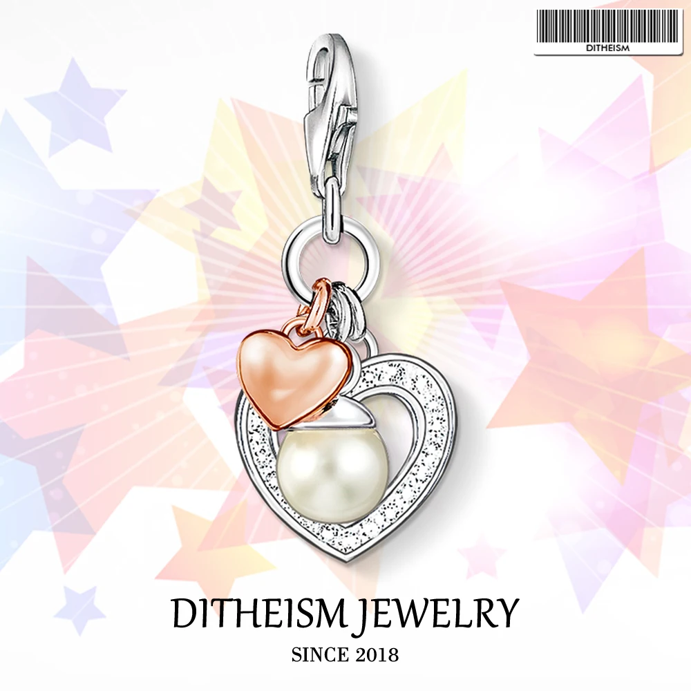 Hearts and Pearl Charms Pendant,2018 Fashion Jewelry 925 Sterling Silver Romantic Gift For Women Girls Fit Bracelet Necklace
Hearts and Pearl Charms Pendant,2018 Fashion Jewelry 925 Sterling Silver Romantic Gift For Women Girls Fit Bracelet Necklace