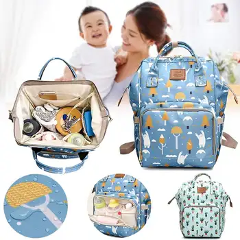 Waterproof Multi-function Women Back Packs Mummy Maternity Diaper Bag Travel Backpack Nappy Baby Pack Bag Stroller Hanging Bag
Waterproof Multi-function Women Back Packs Mummy Maternity Diaper Bag Travel Backpack Nappy Baby Pack Bag Stroller Hanging Bag