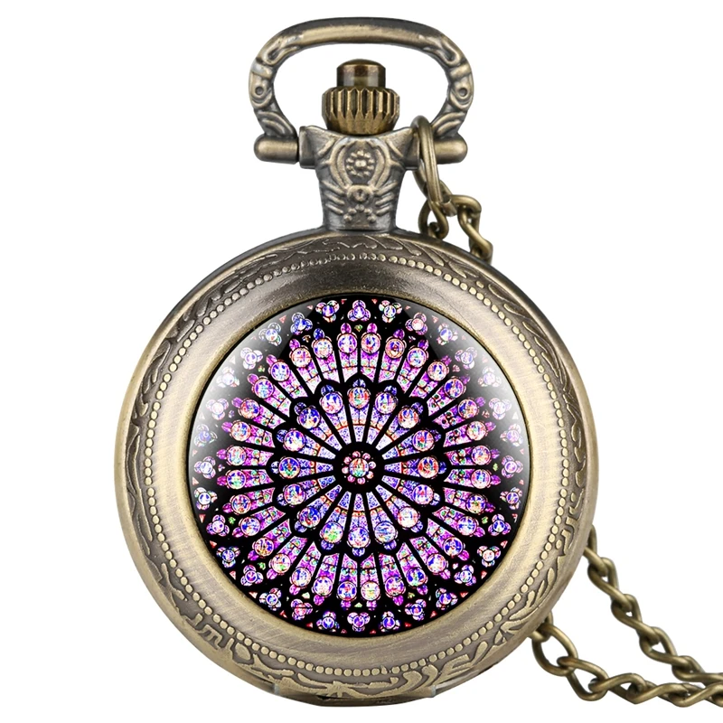 The Rose Window Stained Glass Notre Dame de Paris Cathedral Pocket Watch Symbol of Paris Cultural Heritage Unique Collectibles
The Rose Window Stained Glass Notre Dame de Paris Cathedral Pocket Watch Symbol of Paris Cultural Heritage Unique Collectibles
