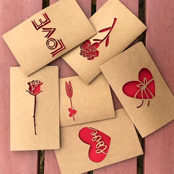 1pc Valentine's Day hollow Storage Love Heart Rose Thanksgiving e11 holiday blessing Letter Kraft Paper Envelope
1pc Valentine's Day hollow Storage Love Heart Rose Thanksgiving e11 holiday blessing Letter Kraft Paper Envelope