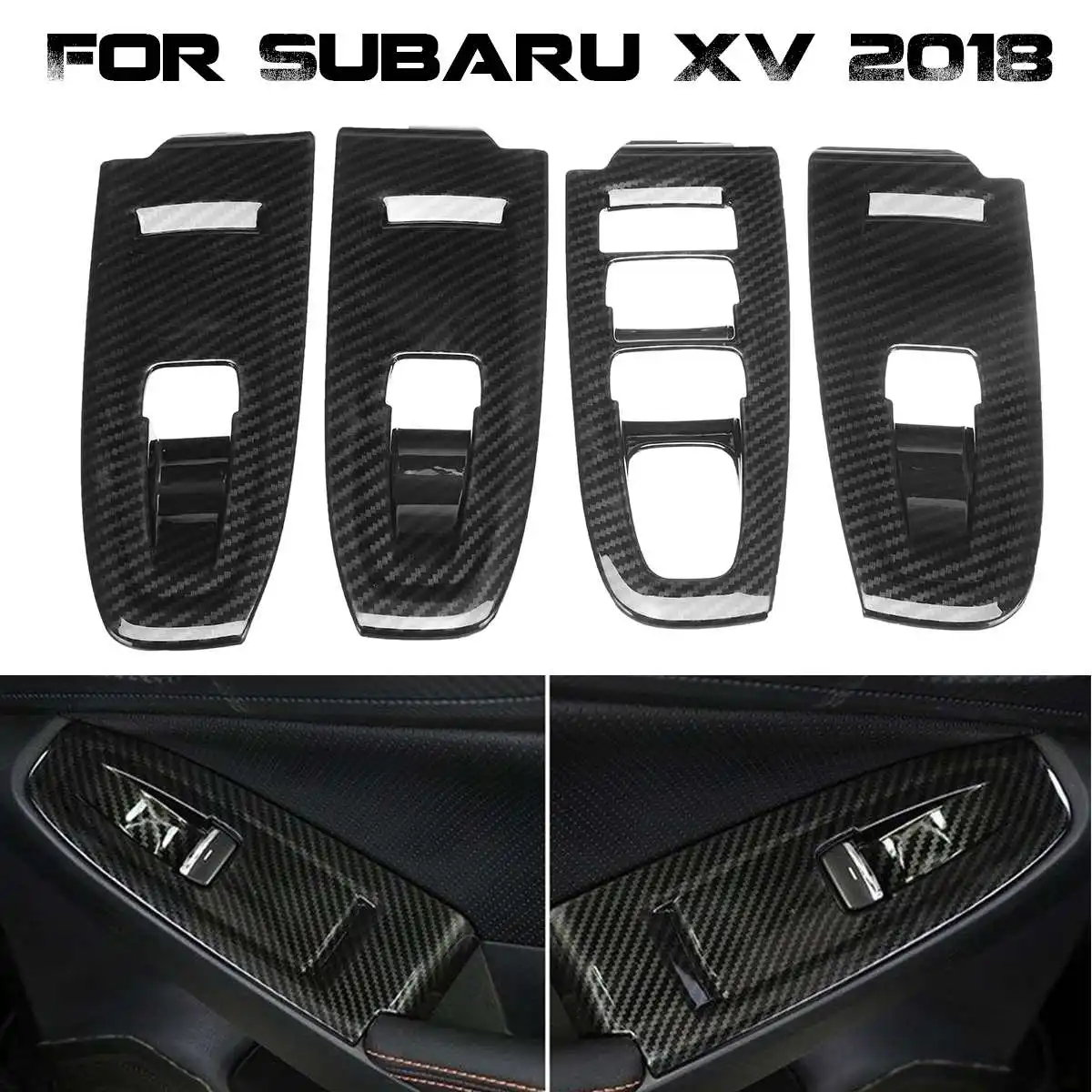 Carbon Fiber Style Interior Window Switch Panel Cover Trim for S ubaru XV 2018 Auto Accessories Car Style
Carbon Fiber Style Interior Window Switch Panel Cover Trim for S ubaru XV 2018 Auto Accessories Car Style