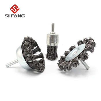 3Pcs Twist Knot Flat Cup Steel Wire Wheel Brush Set Rust Paint Removal Steel Wire Brush
3Pcs Twist Knot Flat Cup Steel Wire Wheel Brush Set Rust Paint Removal Steel Wire Brush