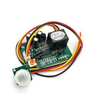 DC 12V PIR IR Pyroelectric Infrared Module Adjustable Relay Output Human Body Sensor PIR Sensor Module
DC 12V PIR IR Pyroelectric Infrared Module Adjustable Relay Output Human Body Sensor PIR Sensor Module