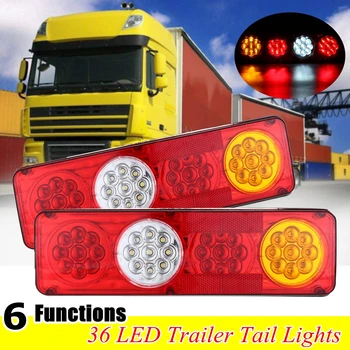 2pcs 36 LED 12V 3 Colors LED Waterproof Car Rear Tail Lights Lamp Brake Stop Light for Trailer Caravan Truck Lorry
2pcs 36 LED 12V 3 Colors LED Waterproof Car Rear Tail Lights Lamp Brake Stop Light for Trailer Caravan Truck Lorry