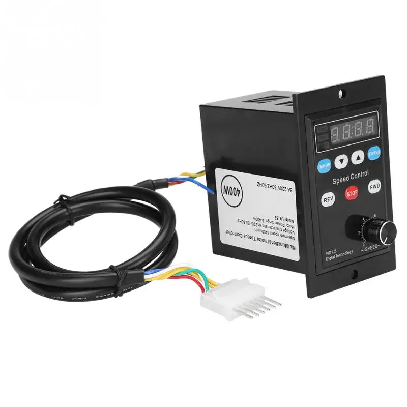 ux-52 Digital Display Motor Speed Controller Motor Governor Soft Start Tools 220V AC 6W-400W
ux-52 Digital Display Motor Speed Controller Motor Governor Soft Start Tools 220V AC 6W-400W