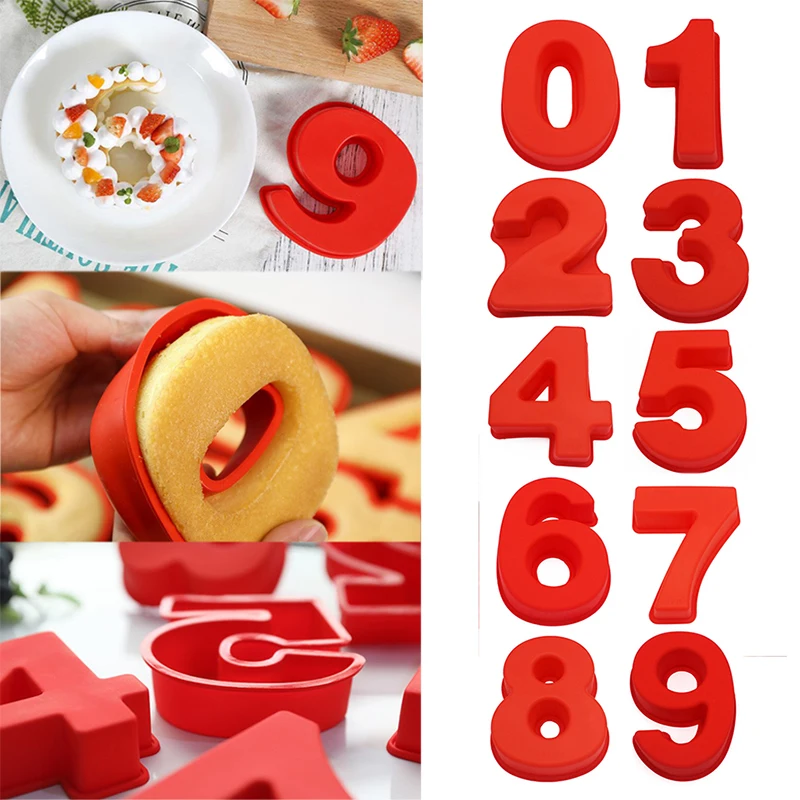 3D Food Grade Material Digital Cake Mold Baking Pastry Tools Numbers Shape Cake Decoration Tool For Wedding Birthday Anniversary
3D Food Grade Material Digital Cake Mold Baking Pastry Tools Numbers Shape Cake Decoration Tool For Wedding Birthday Anniversary