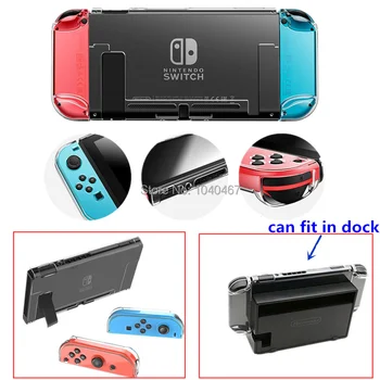 10pcs Transparent Crystal Clear Hard Case Shell Cover Protective For Nintend Switch NS Console Joy-Con Handle Grip Game Console
10pcs Transparent Crystal Clear Hard Case Shell Cover Protective For Nintend Switch NS Console Joy-Con Handle Grip Game Console
