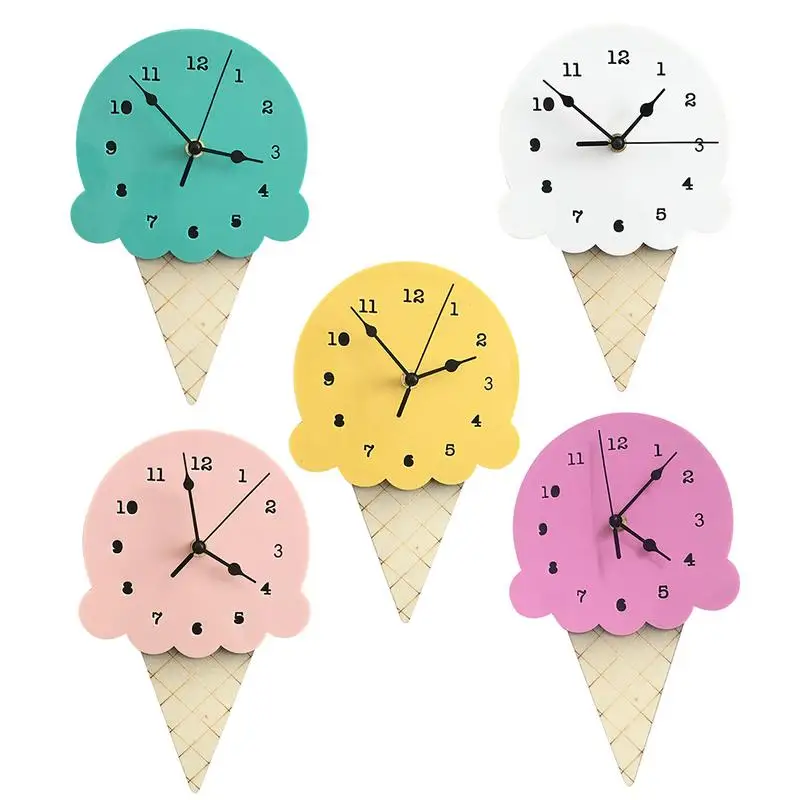 Ice Cream Silent Clock Cartoon New Home Decor Wall Decoration Watch For Home Decor Children's Room Cartoon Ornaments
Ice Cream Silent Clock Cartoon New Home Decor Wall Decoration Watch For Home Decor Children's Room Cartoon Ornaments