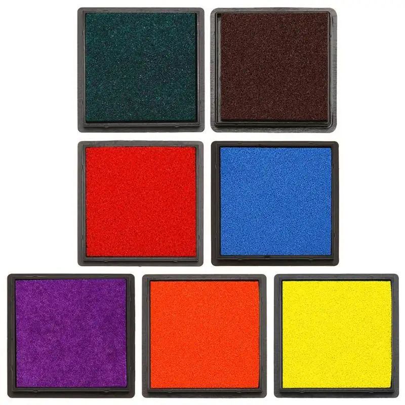 7Colors Fingerprint Square Stamp Inkpad for DIY Scrapbook Card Paper Making Craft Festives Decoration Ink Pad New Fashion
7Colors Fingerprint Square Stamp Inkpad for DIY Scrapbook Card Paper Making Craft Festives Decoration Ink Pad New Fashion
