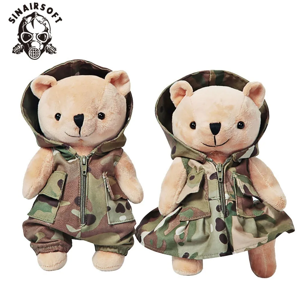 Teddy Bear Tactic Bear Doll Cartoon Plush Stuffed Toy Tactical Vest CS Outdoor Clothing Hunting Vest Dress Up Accessories
Teddy Bear Tactic Bear Doll Cartoon Plush Stuffed Toy Tactical Vest CS Outdoor Clothing Hunting Vest Dress Up Accessories