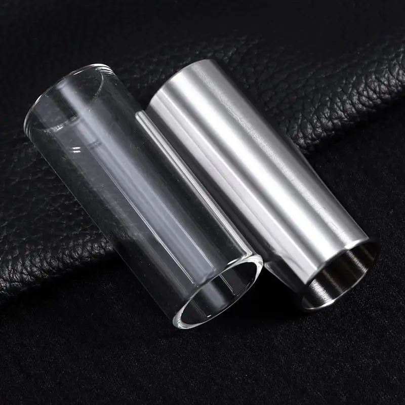 4 Pcs 60MM Glass Slide And Stainless Steel Slide Medium Bottleneck Slide For Guitar Bass
4 Pcs 60MM Glass Slide And Stainless Steel Slide Medium Bottleneck Slide For Guitar Bass
