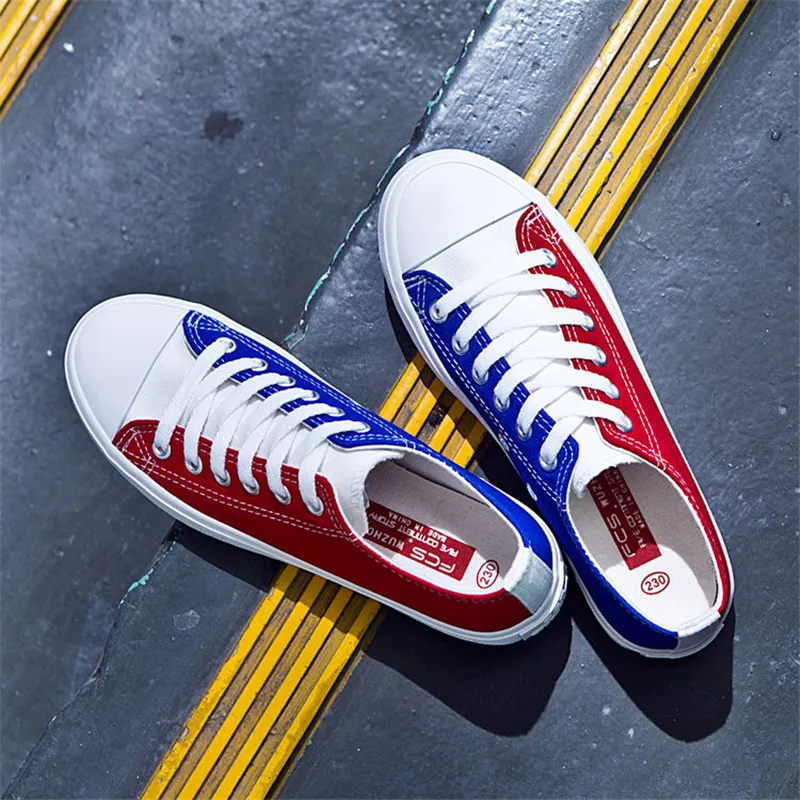 PKSAQ Women Fashion Canvas Casual Shoes Couple Casual Sneakers Breathable Flat Driving Vulcanize Lovers Walking Shoes Splice
PKSAQ Women Fashion Canvas Casual Shoes Couple Casual Sneakers Breathable Flat Driving Vulcanize Lovers Walking Shoes Splice