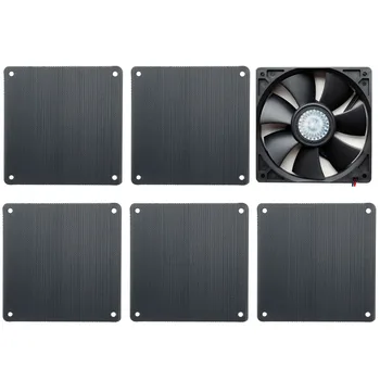 Besegad 5PCS 120mm Slim Durable High Toughness PVC Dust Covers Filters for Computer PC Chassis Cooling Fan
Besegad 5PCS 120mm Slim Durable High Toughness PVC Dust Covers Filters for Computer PC Chassis Cooling Fan