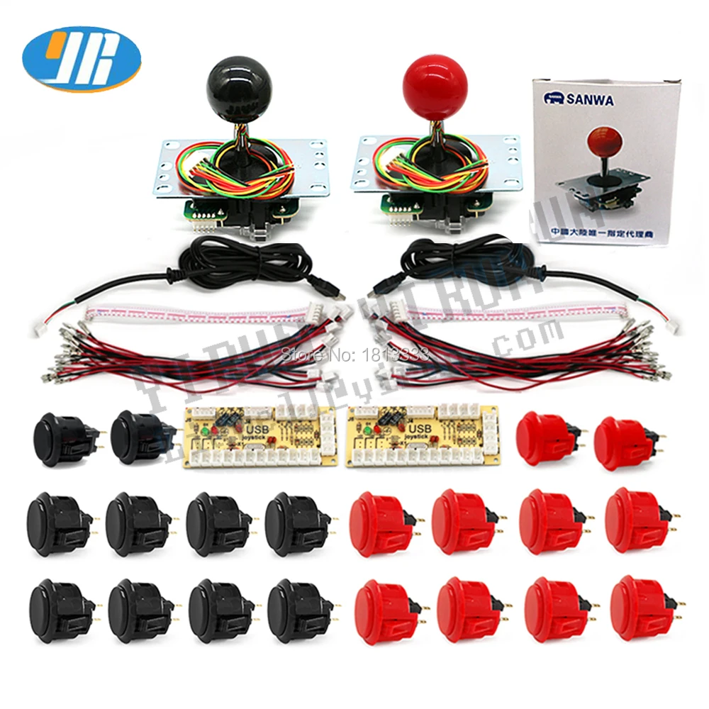2 игровых комплекта для ПК/Raspberry контроллер Пи с оригинальным джойстиком SANWA osf с нулевой задержкой USB
2 игровых комплекта для ПК/Raspberry контроллер Пи с оригинальным джойстиком SANWA osf с нулевой задержкой USB
