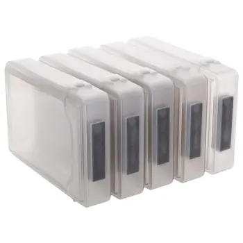 5pcs 3.5" IDE SATA HDD Hard Drive Disk Plastic Storage Box Case Enclosure Cover Gray
5pcs 3.5" IDE SATA HDD Hard Drive Disk Plastic Storage Box Case Enclosure Cover Gray