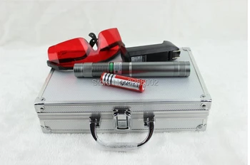 AAA High power Military Green laser pointer 500w 5000000m 532nm Flashlight Light Burning match burn cigarettes+glasses
AAA High power Military Green laser pointer 500w 5000000m 532nm Flashlight Light Burning match burn cigarettes+glasses