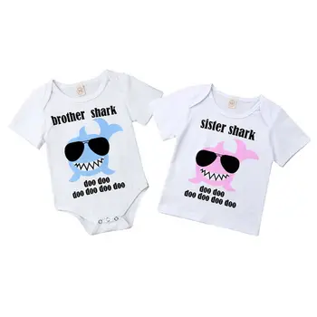Summer Cute Newborn Toddler Baby Boys Girls Clothing Little Brother Baby Rompers Big Sister Kid T shirts Costumes
Summer Cute Newborn Toddler Baby Boys Girls Clothing Little Brother Baby Rompers Big Sister Kid T shirts Costumes