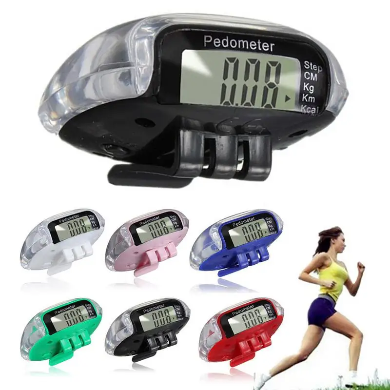 LCD Digital Pedometer Step Counter Walking Calorie Counter Consumer Electronic Running Step Movement Counter for Fitness
LCD Digital Pedometer Step Counter Walking Calorie Counter Consumer Electronic Running Step Movement Counter for Fitness
