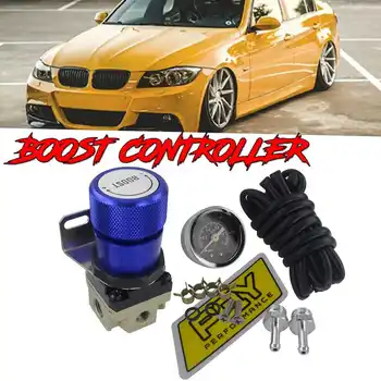 New Aluminum T2 Car Universal Adjustable Boost Controller Turbo Mbc Racing Manual Gauge Turbo Boost Controller Kit 1-150 PSI 
New Aluminum T2 Car Universal Adjustable Boost Controller Turbo Mbc Racing Manual Gauge Turbo Boost Controller Kit 1-150 PSI
