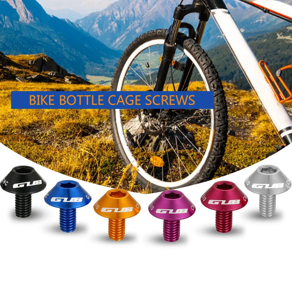 1 Pair Bike Bottle Cage Screws M5x12mm Lightweight Aluminum Alloy Bottle Holder Bolt For MTB Bike Bicycle Water Bottle Mount
1 Pair Bike Bottle Cage Screws M5x12mm Lightweight Aluminum Alloy Bottle Holder Bolt For MTB Bike Bicycle Water Bottle Mount