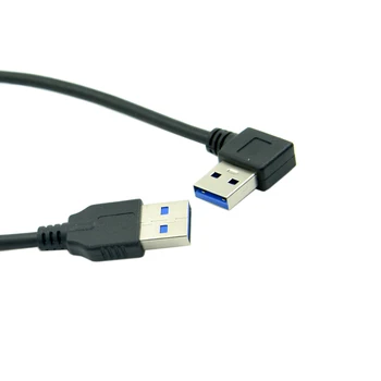 10pcs/lot CY 90 Degree Right Angled USB 3.0 A Type Male to Straight A Type Male Data Cable 40cm
10pcs/lot CY 90 Degree Right Angled USB 3.0 A Type Male to Straight A Type Male Data Cable 40cm