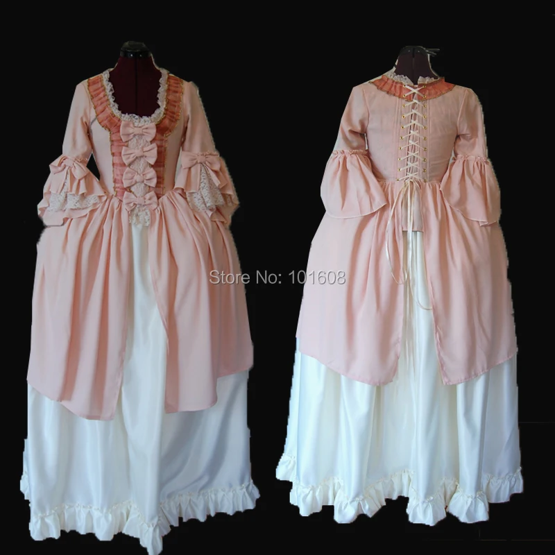 Tailored!Royal Pink Vintage Costumes Duchess Princess Civil war 18th Rococo Marie Antoinette DRESS Victorian dresses HL-388
Tailored!Royal Pink Vintage Costumes Duchess Princess Civil war 18th Rococo Marie Antoinette DRESS Victorian dresses HL-388
