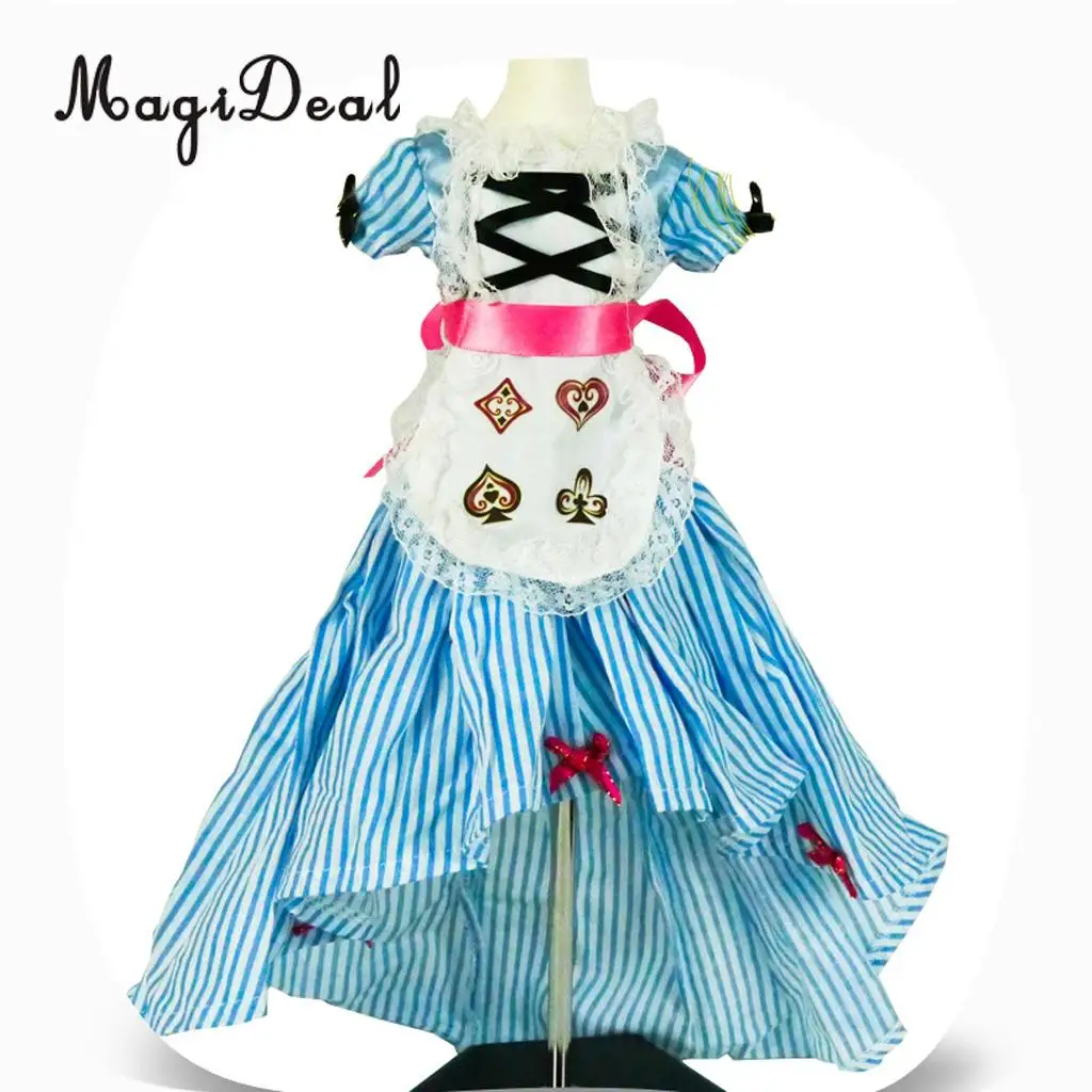 1/4 BJD Dress Blue Stripes Lolita Dress Pettiskirt Maid Trailing Dress For Night Lolita Doll Accessory
1/4 BJD Dress Blue Stripes Lolita Dress Pettiskirt Maid Trailing Dress For Night Lolita Doll Accessory