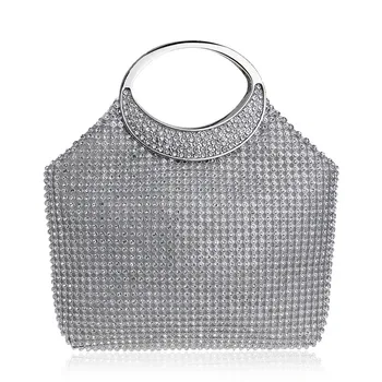 Handle Messenger Bags For Wedding Party Evening Bags Small Purse Full Rhinestones Bags With Handle Evening Bag YM1039
Handle Messenger Bags For Wedding Party Evening Bags Small Purse Full Rhinestones Bags With Handle Evening Bag YM1039