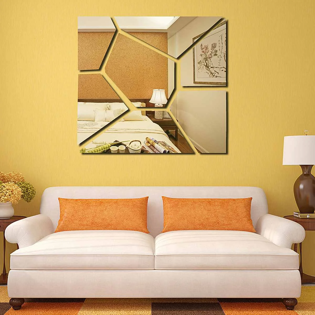 KiWarm 7Pcs/set New Arrival DIY 3D Modern Acrylic Mirror Decal Art Mural Wall Sticker Living Home Decor Removable
KiWarm 7Pcs/set New Arrival DIY 3D Modern Acrylic Mirror Decal Art Mural Wall Sticker Living Home Decor Removable