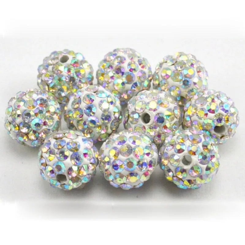 Lovely 20pcs Beads Jewelry Accessory DIY Shiny Czech Crystal Rhinestone Pave Clay Disco Ball Spacer Beads Spring Summer Autumn
Lovely 20pcs Beads Jewelry Accessory DIY Shiny Czech Crystal Rhinestone Pave Clay Disco Ball Spacer Beads Spring Summer Autumn