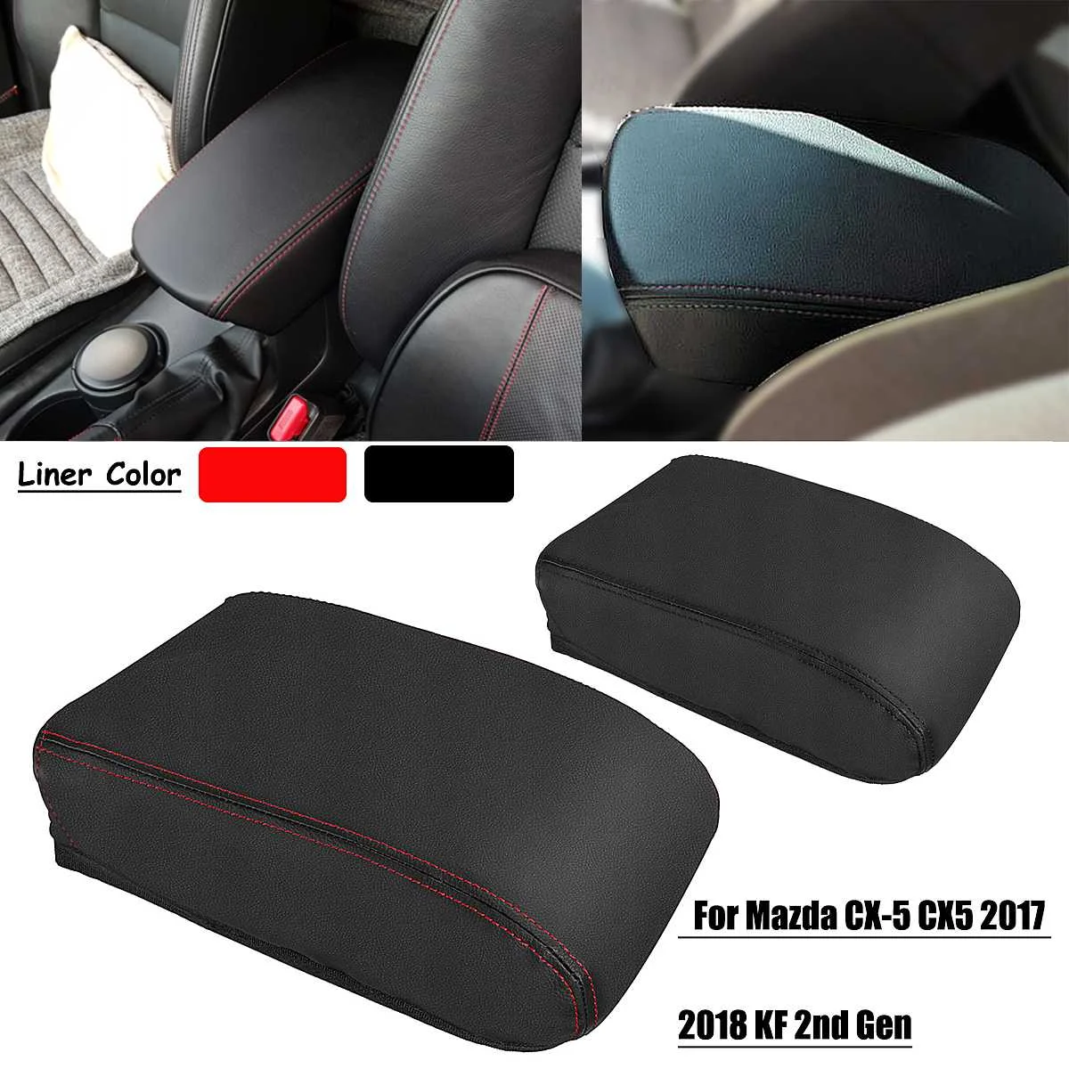 PU Leather Car Center Console Armrest Storage Box Covers Auto Pad Cover for Mazda CX-5 CX5 2017 2018 KF
PU Leather Car Center Console Armrest Storage Box Covers Auto Pad Cover for Mazda CX-5 CX5 2017 2018 KF