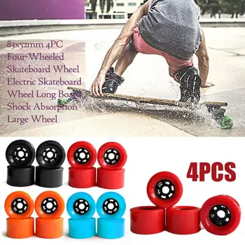 83x52mm 4PC Four-Wheeled Skateboard Wheel Electric Skateboard Wheel Long Board Shock Absorption Large Wheel Accessories
83x52mm 4PC Four-Wheeled Skateboard Wheel Electric Skateboard Wheel Long Board Shock Absorption Large Wheel Accessories