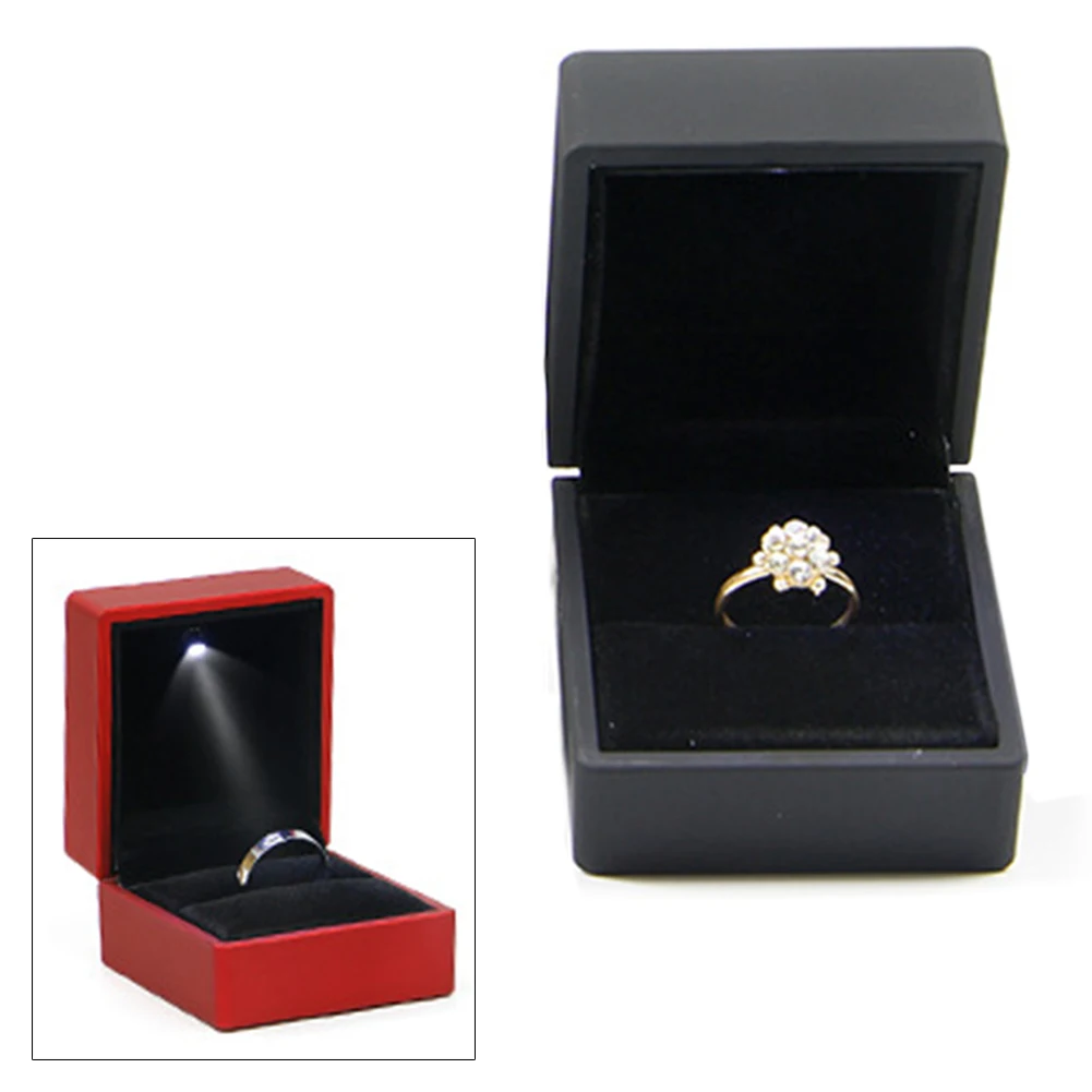 Earring Packaging Ring Box Storage Decoration With LED Lighted Gift Organizer Jewelry Display Wedding Propose For Engagement
Earring Packaging Ring Box Storage Decoration With LED Lighted Gift Organizer Jewelry Display Wedding Propose For Engagement