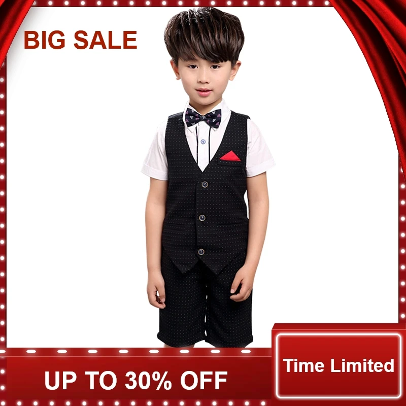 Boys England Style Wedding Suit Summer Children School Birthday Prom Formal Suits 2-10Y Toddler Party Wear Costume Set
Boys England Style Wedding Suit Summer Children School Birthday Prom Formal Suits 2-10Y Toddler Party Wear Costume Set