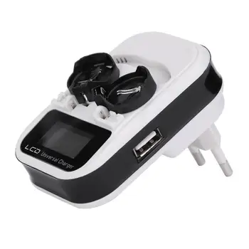 3.6V LCD Display Button Battery Charger Dual Slot For LIR2016/LIR2025/LIR2032 Rechargeable Coin Batteries Charger EU Plug
3.6V LCD Display Button Battery Charger Dual Slot For LIR2016/LIR2025/LIR2032 Rechargeable Coin Batteries Charger EU Plug