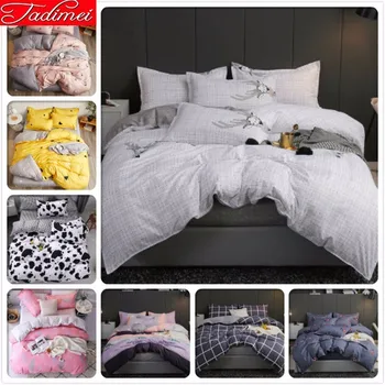 Gray Plaid Duvet Cover Bedding Set Adult Kids Child Soft Cotton Bed Linen Single Twin Full Queen King Big Size Bedspread 220x240
Gray Plaid Duvet Cover Bedding Set Adult Kids Child Soft Cotton Bed Linen Single Twin Full Queen King Big Size Bedspread 220x240