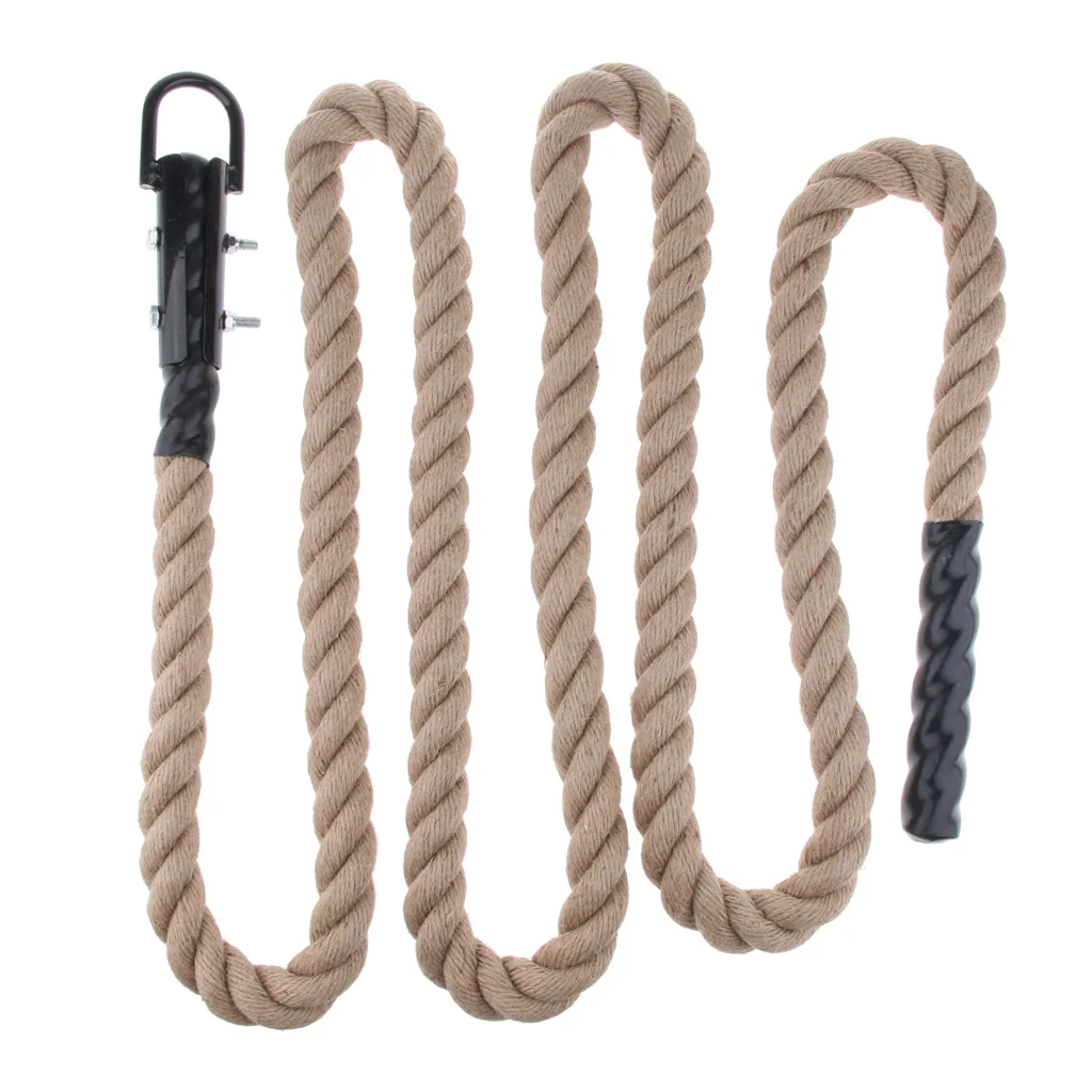 38mm Workout Fitness Training Climbing Rope Outdoors Indoors Anti-skidding Made of Premium Natural Jute
38mm Workout Fitness Training Climbing Rope Outdoors Indoors Anti-skidding Made of Premium Natural Jute