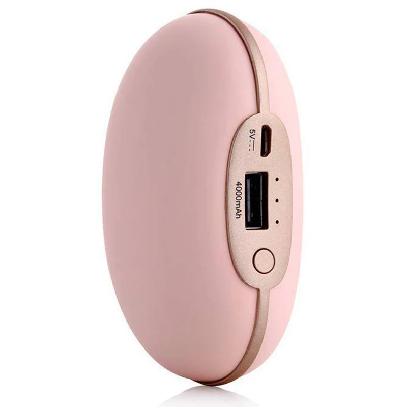 Rechargeable Hand Warmer 4000Ma Mini USB Portable Power Bank For Smart Phone Double-Sided Pocket Warmer
Rechargeable Hand Warmer 4000Ma Mini USB Portable Power Bank For Smart Phone Double-Sided Pocket Warmer