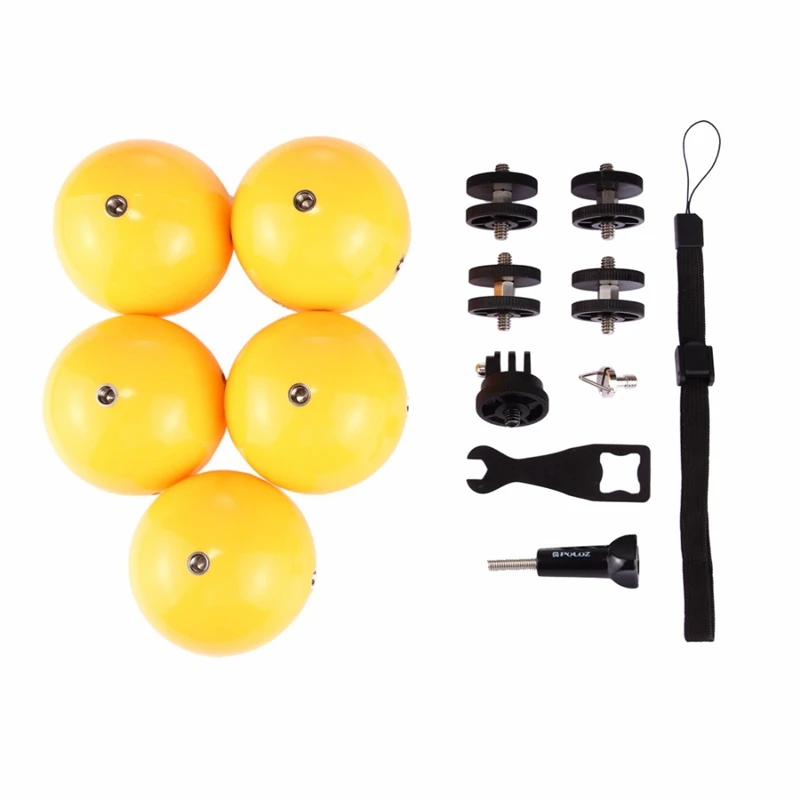 Puluz 5Pcs Underwater Camera Floating Ball Buoyancy Ball For Hero 5 4 Session Mini Floaty Holder For Hero 5 4 3+Sjcam Xiaoyi 4
Puluz 5Pcs Underwater Camera Floating Ball Buoyancy Ball For Hero 5 4 Session Mini Floaty Holder For Hero 5 4 3+Sjcam Xiaoyi 4