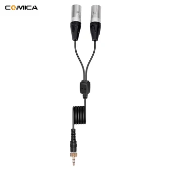 COMICA CVM-DS-XLR 3.5mm Dual-head XLR Output Cable Connected to Camera Camcorder with XLR Audio Port
COMICA CVM-DS-XLR 3.5mm Dual-head XLR Output Cable Connected to Camera Camcorder with XLR Audio Port