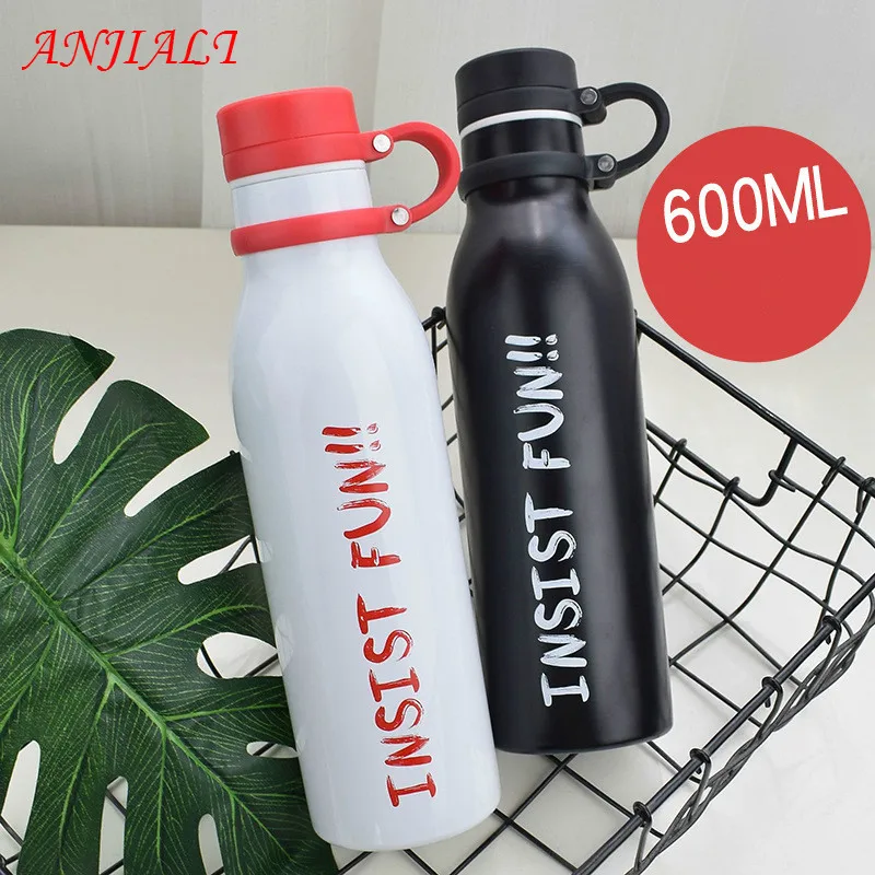 600ML Insulated Thermos Travel Mug Coffee Vacuum Flasks 304 Stainless Steel Bullet Termos Cup Water Bottle With Rope Thermal
600ML Insulated Thermos Travel Mug Coffee Vacuum Flasks 304 Stainless Steel Bullet Termos Cup Water Bottle With Rope Thermal