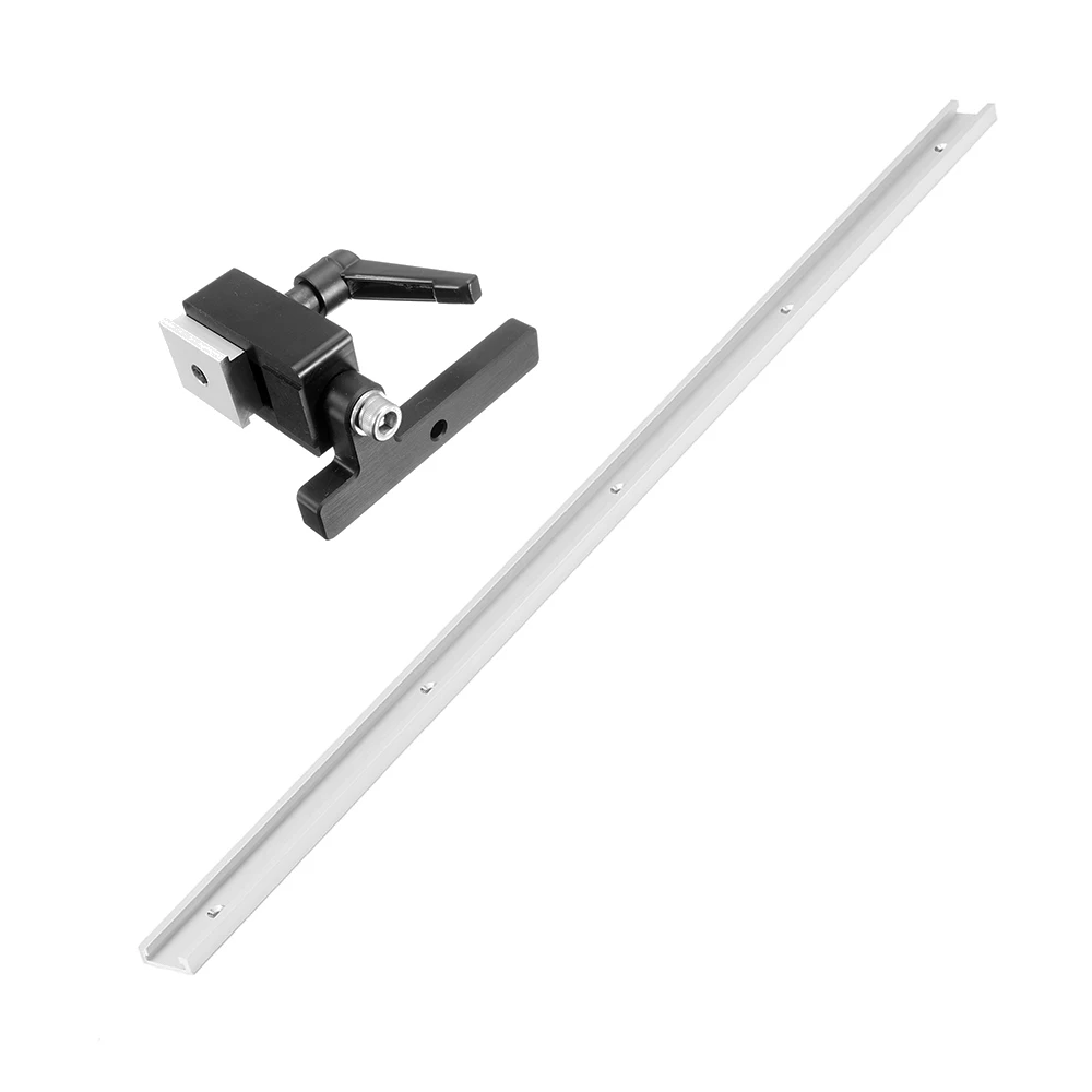 High quality 800mm Aluminium Alloy T-slot 30 T-tracks with Miter Track Stop Kit For Router Table Woodworking Tool
High quality 800mm Aluminium Alloy T-slot 30 T-tracks with Miter Track Stop Kit For Router Table Woodworking Tool
