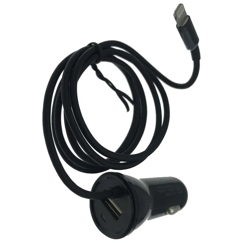 Аксессуары USB Автомобильное зарядное устройство для iPhone Samsung Быстрая зарядка Mini