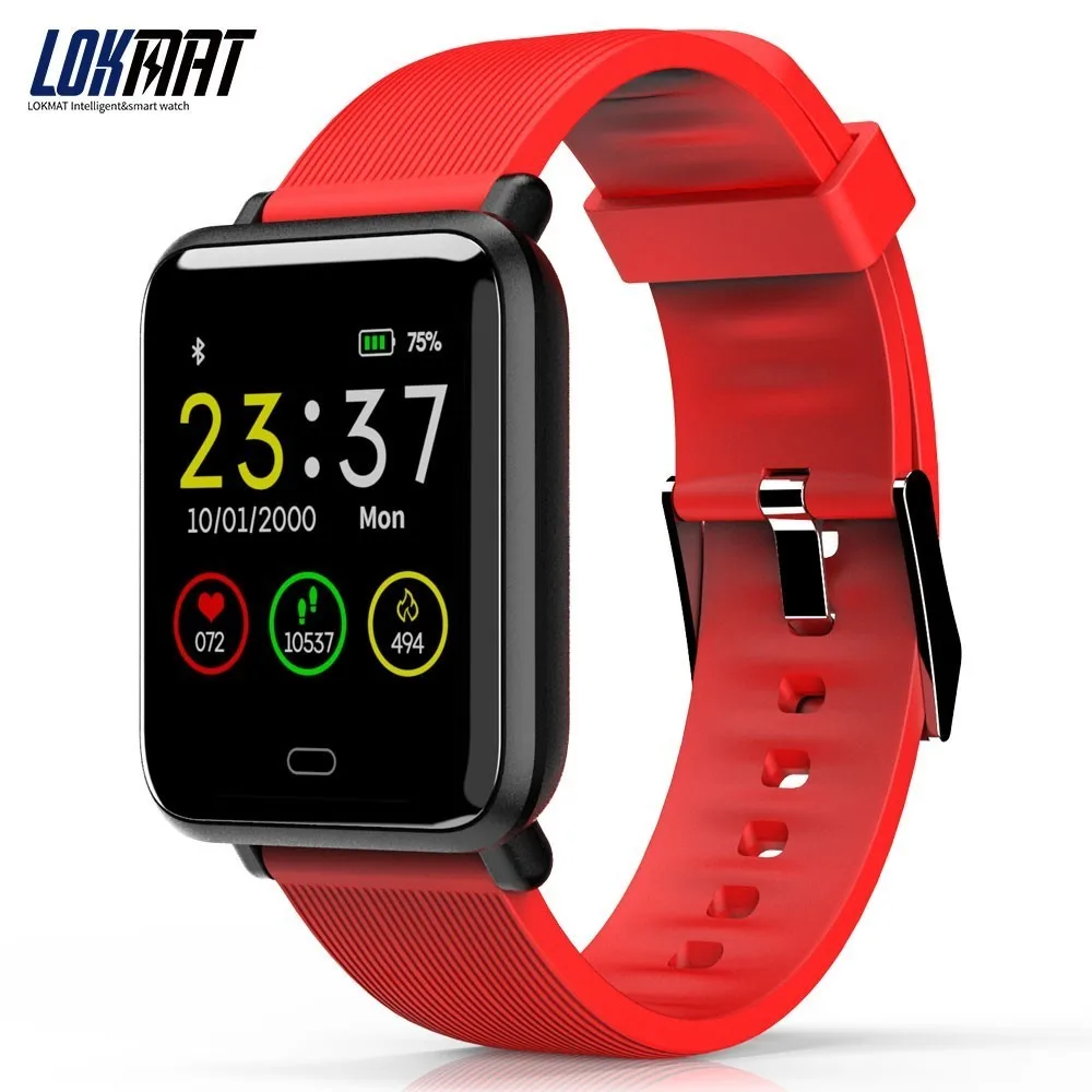 LOKMAT Smart Wristband IP67 Waterproof Fitness Tracker Heart Rate monitor Bluetooth Smart bracelet Men
LOKMAT Smart Wristband IP67 Waterproof Fitness Tracker Heart Rate monitor Bluetooth Smart bracelet Men