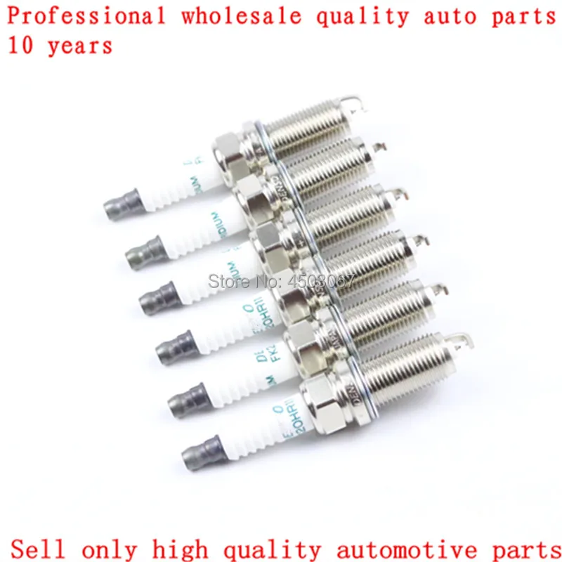 6pcs/lot 90919-01247 Double Iridium Spark Plugs For Toyota Avalon 05-14 Sienna RAV4 Venza 09-14 Lexus V6 3.5L FK20HR11 3426
6pcs/lot 90919-01247 Double Iridium Spark Plugs For Toyota Avalon 05-14 Sienna RAV4 Venza 09-14 Lexus V6 3.5L FK20HR11 3426