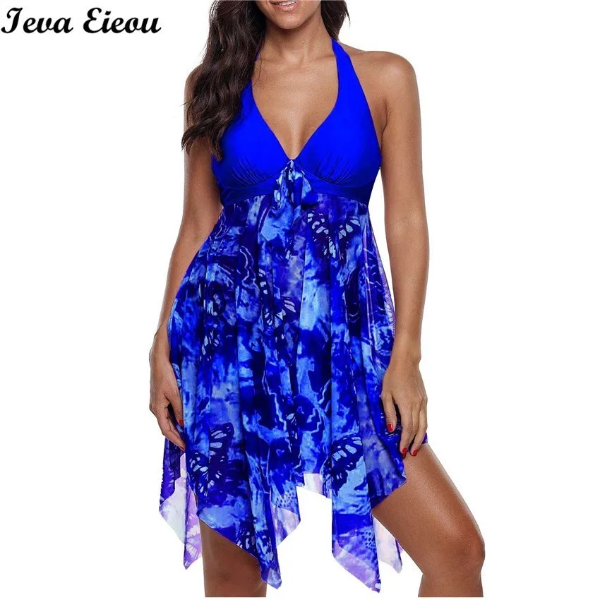 S-5XL Plus Size Tankini Set Two Piece Swimsuits With Chiffon Skirt Push Up Swimwear 2019 Summer Halter Beach Badpak Bathing Suit
S-5XL Plus Size Tankini Set Two Piece Swimsuits With Chiffon Skirt Push Up Swimwear 2019 Summer Halter Beach Badpak Bathing Suit
