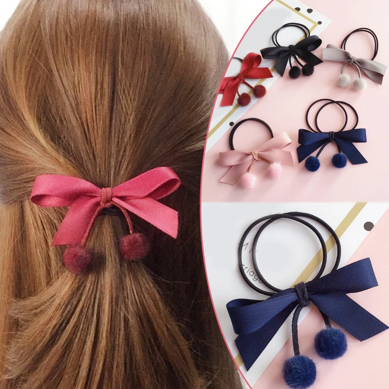 Temperament Girls Bow Head flower flannel 1 PC Pompom Multi-layer streamers Elasticity Hair ring Hair rope
Temperament Girls Bow Head flower flannel 1 PC Pompom Multi-layer streamers Elasticity Hair ring Hair rope