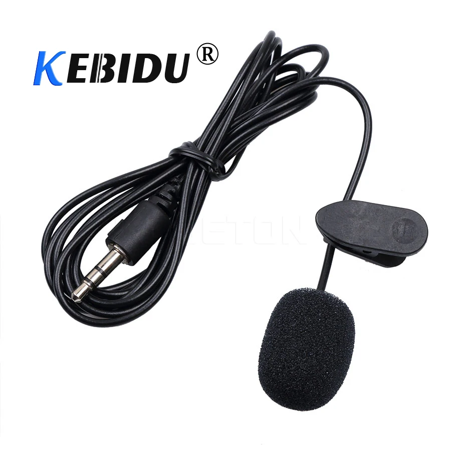 KEBIDU 3.5mm Universal Mini Microphone Headset Clip for Speaking Speech Lectures 1.5m Long Cable
KEBIDU 3.5mm Universal Mini Microphone Headset Clip for Speaking Speech Lectures 1.5m Long Cable