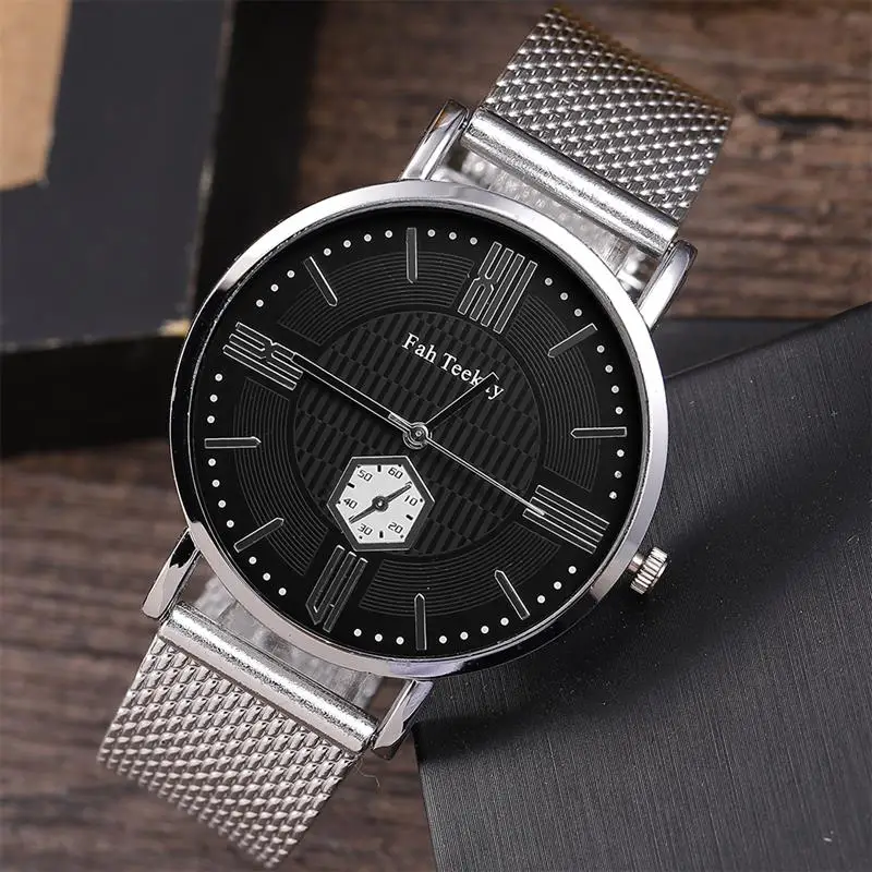 2018 Men's Luxury Business Watch Mesh Band Stainless Steel Analog Quartz Wristwatch Male Silver Unisex Watches New Design Clock
2018 Men's Luxury Business Watch Mesh Band Stainless Steel Analog Quartz Wristwatch Male Silver Unisex Watches New Design Clock